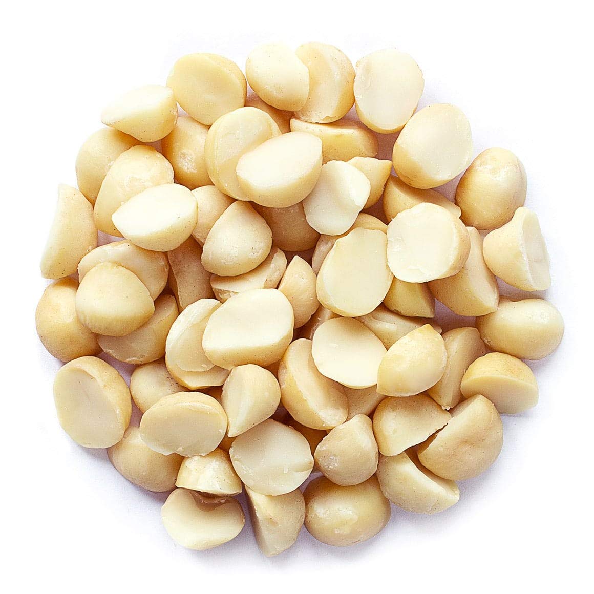 Food to Live Organic Macadamia Nut Halves & Pieces, 2 Pounds - Non-GMO, Raw, Shelled, Unsalted, Kosher, Vegan, Bulk. Keto Snack.
