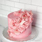 GEORLD 48 Count Pink Edible Wafer Paper Butterflies - Cake Decorations & Cupcake Toppers for Parties & Celebrations