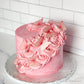Weraru 48Pcs Edible Wafer Paper Butterflies Cupcake Topper Pink Cake Decorations