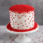 Granaroma Red Nonpareils, 1 Lb, Decorative Sprinkles, Cakes & Cookies, Bakery Staple