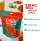 CHUZA Barrio Trail Mix - Spicy Crunchy Snack with 100% Mexican Spices - Peanuts, Corn Nuts, Almonds, Pepitas, Corn Sticks & Sesa
