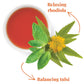 The Republic of Tea Stress Suppress Herbal Tea, Organic, Caffeine Free, Tulsi & Rhodiola, 36 Tea Bags