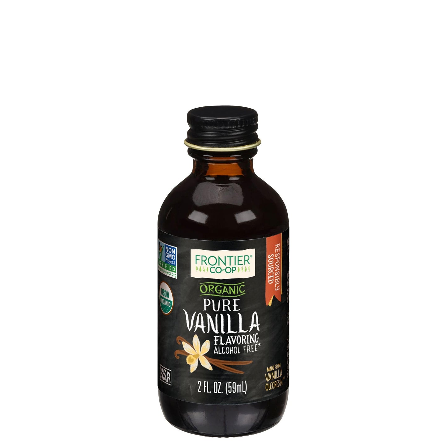 Frontier Organic Vanilla Flavoring 2 Ounce