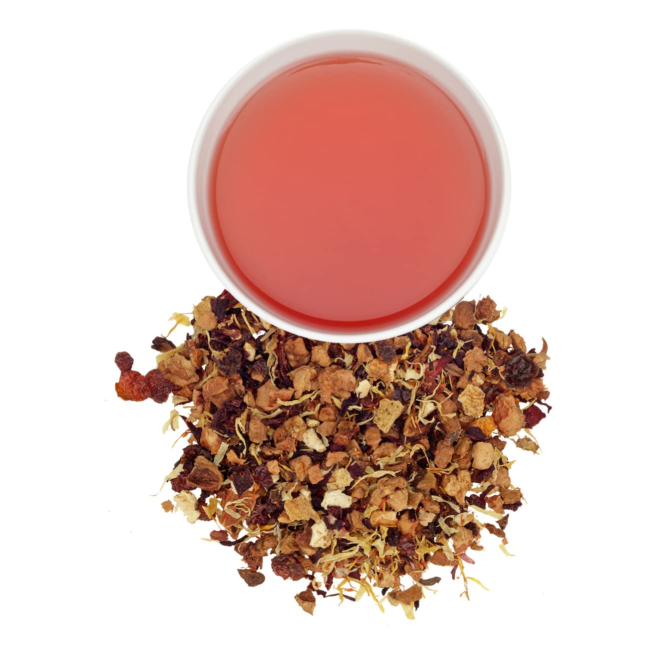 Harney & Sons Blood Orange Herbal Tea with Apple & Raspberry, 4 oz Loose Leaf