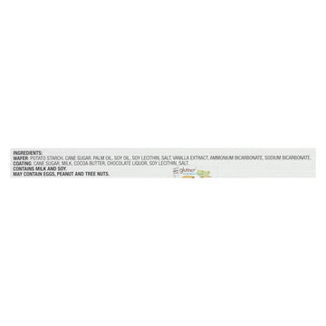 Glutino Gluten Free Wafers Chocolate Covered Vanilla - 4.6 oz