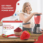 Organic Freeze Dried Strawberry Powder 8 Oz | Usda Certified | Vegan Vitamin Food | Natural Organic Fruit Powder