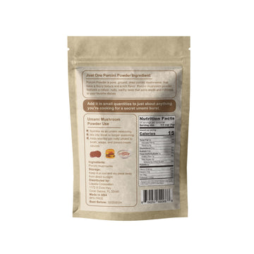Grelim Porcini Powder 4.23 Oz, Wild Fresh Dried Porcini Mushroom Powder, No Additives All Natural, Adds Great Depth Of Flavor To