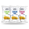 ANDEAN GOURMET Toston Chips 10oz (Pack of 3) Variety (Pacific Sea Salt, Garlic and Lime) - Gluten Free, All Natural, NON-GMO and