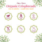 Le Pain des Fleurs Organic Ancient Grain Crispbread, Low Sodium, Vegan, Gluten Free, 4.4 oz (Pack of 6)