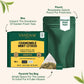 VAHDAM Green Tea Bags, Chamomile with Mint & Citrus, 100 Count, 100% Fresh and Natural
