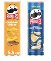 Pringles Potato Chips Flavor Pairing Variety Set 5.5oz - 2 cans (Cheddar Cheese & Sharp White Cheddar)