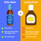 Noble Made Less-Sugar Original BBQ Marinade and Dipping Sauce, 13 fl oz Bottle, Original BBQ Sauce, Low Sugar, Whole30 Approved,