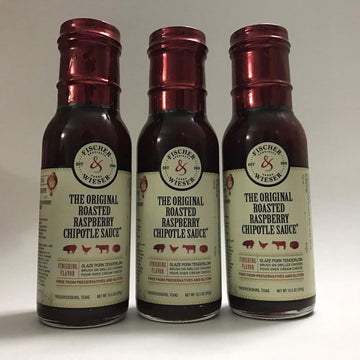 Fischer & Wieser 255816 10.5 oz Roasted Raspberry Chipotle Sauce44; Pack of 6