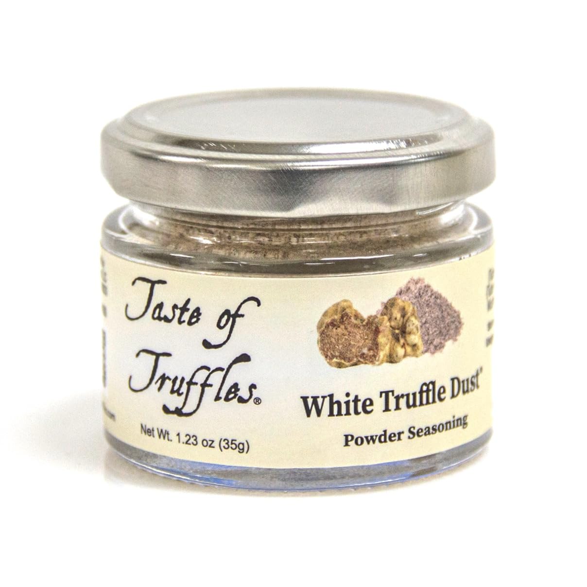 TASTE OF TRUFFLES Truffle Dust® Seasoning, Truffle & Mushrooms Powder, Vegan, 1.23 oz