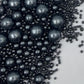 Edible Pearl Sugar Sprinkles Black Candy Mixing Size Baking Edible Cake Decorations Cupcake Toppers Cookie Decorating Celebratio