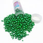 Christmas Sprinkles Pearl Sugar Green Candy 130g/ 4.6oz Baking Edible for Cake Decorations Cupcake Toppers Cookie Decorating Ice