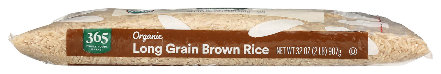 365 by Whole Foods Market, Organic Long Grain Brown Rice, 32 Ounce