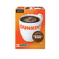 Dunkin' Original Blend Medium Roast Coffee, 22 Keurig K-Cup Pods