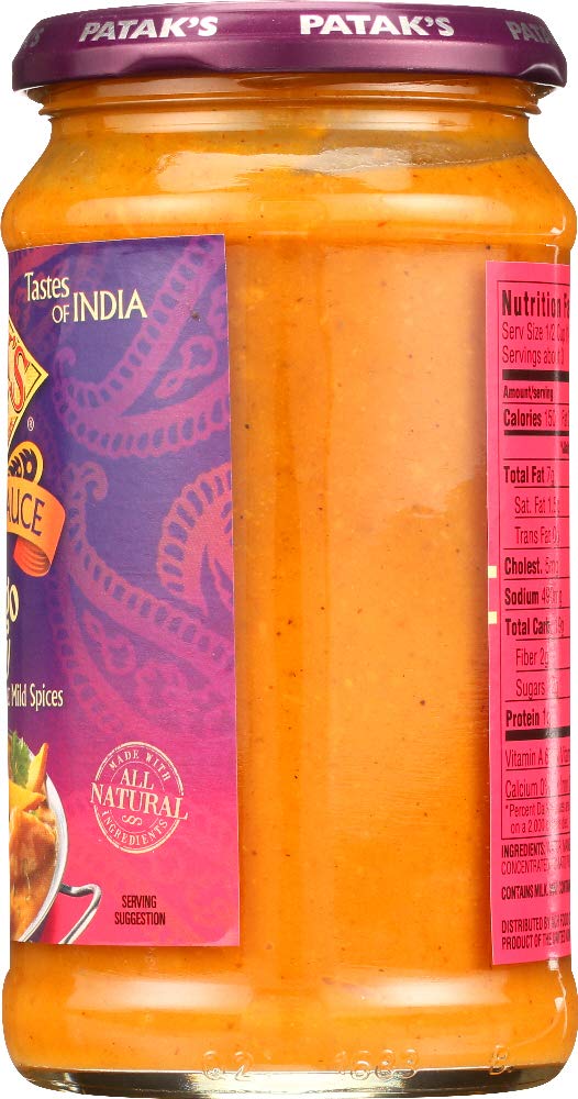 Pataks Mango Curry Simmer Sauce, 15 Fl Oz