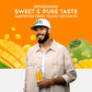 100 Coconuts Mango Pure Coconut-100% Pure Coconut Water - Low Calorie All-Natural Drink with Electrolytes - Naturally Sweet  no preservatives- Non-GMO  11 fl oz  Pack of 12 (Pure Coconut Water)
