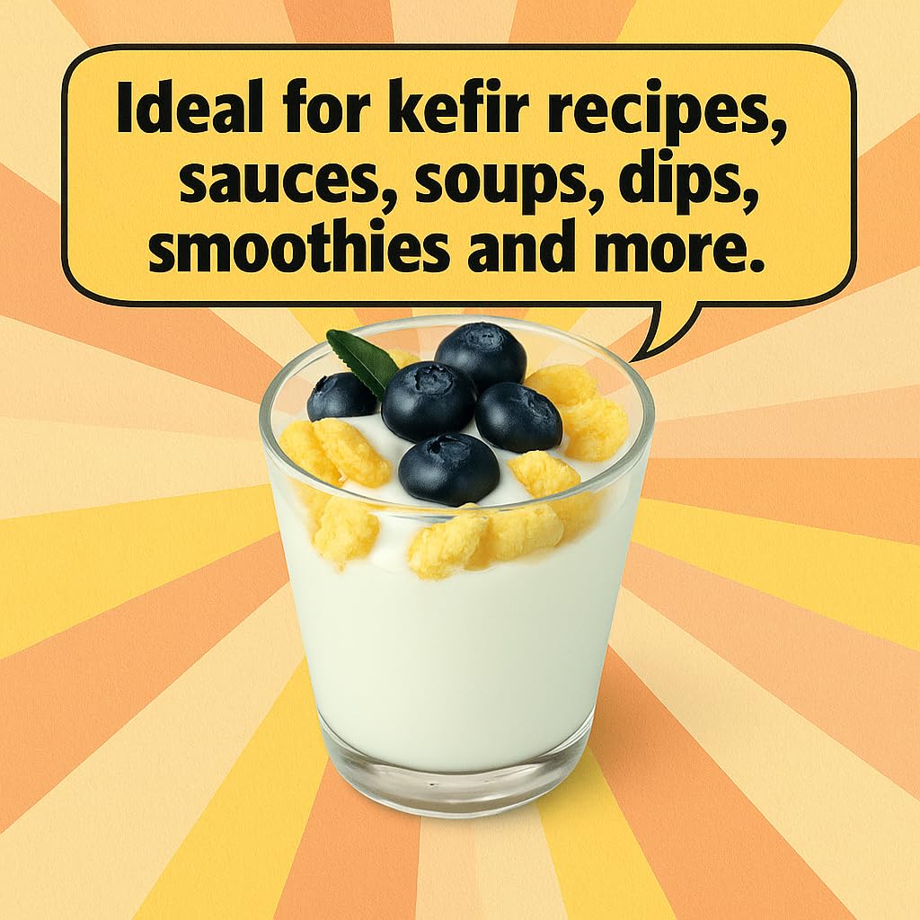 Milk Kefir Grains, Fresh Live Probiotic Culture for Homemade Kefir