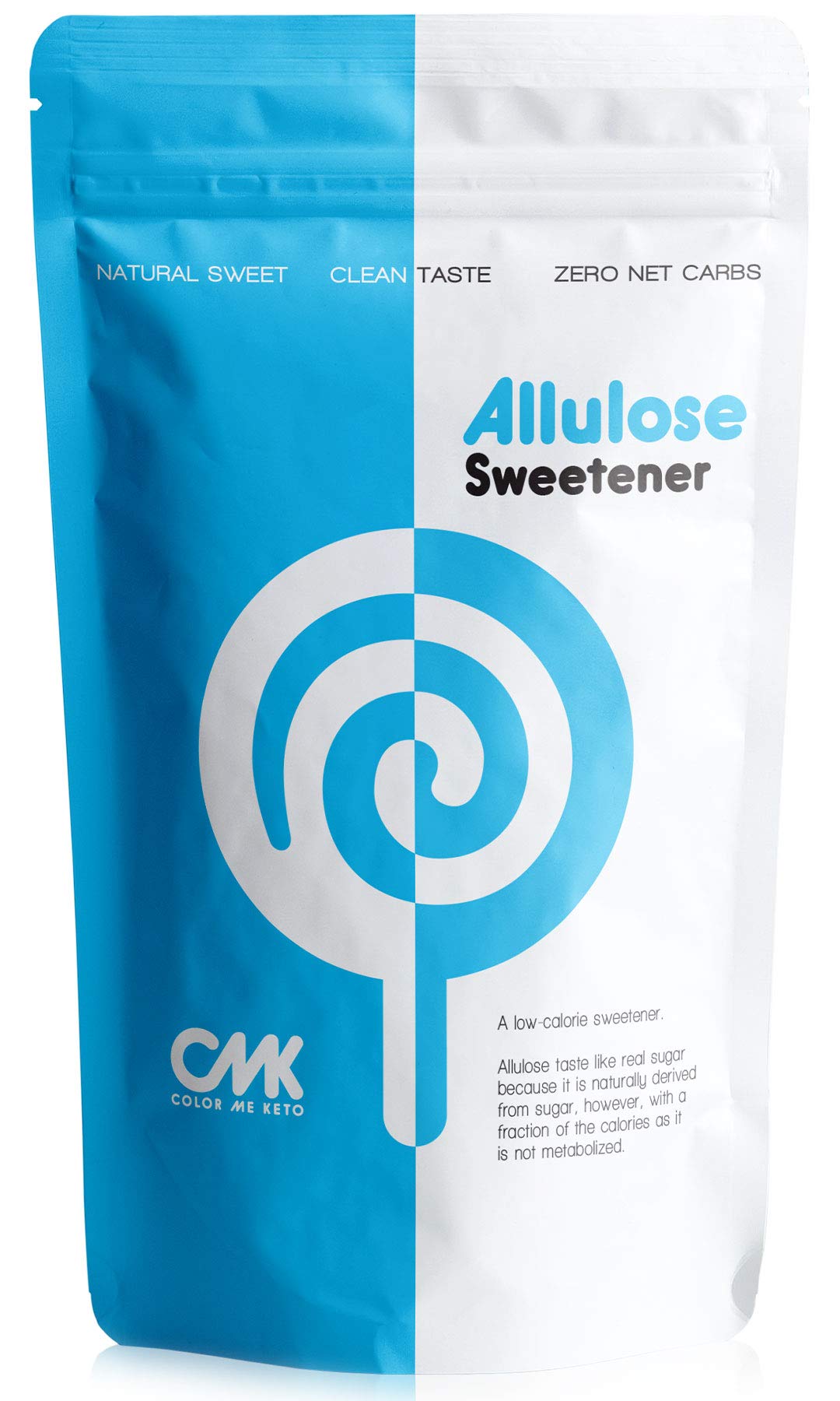 COLOR ME KETO Allulose Sweetener - Zero Net Carb Keto Sugar Alternative - Granular Powder - 16 Ounce Pack