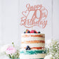 Happy 70Th Birthday Cake Topper For 70Th Men And Women Birthday Party Decorations