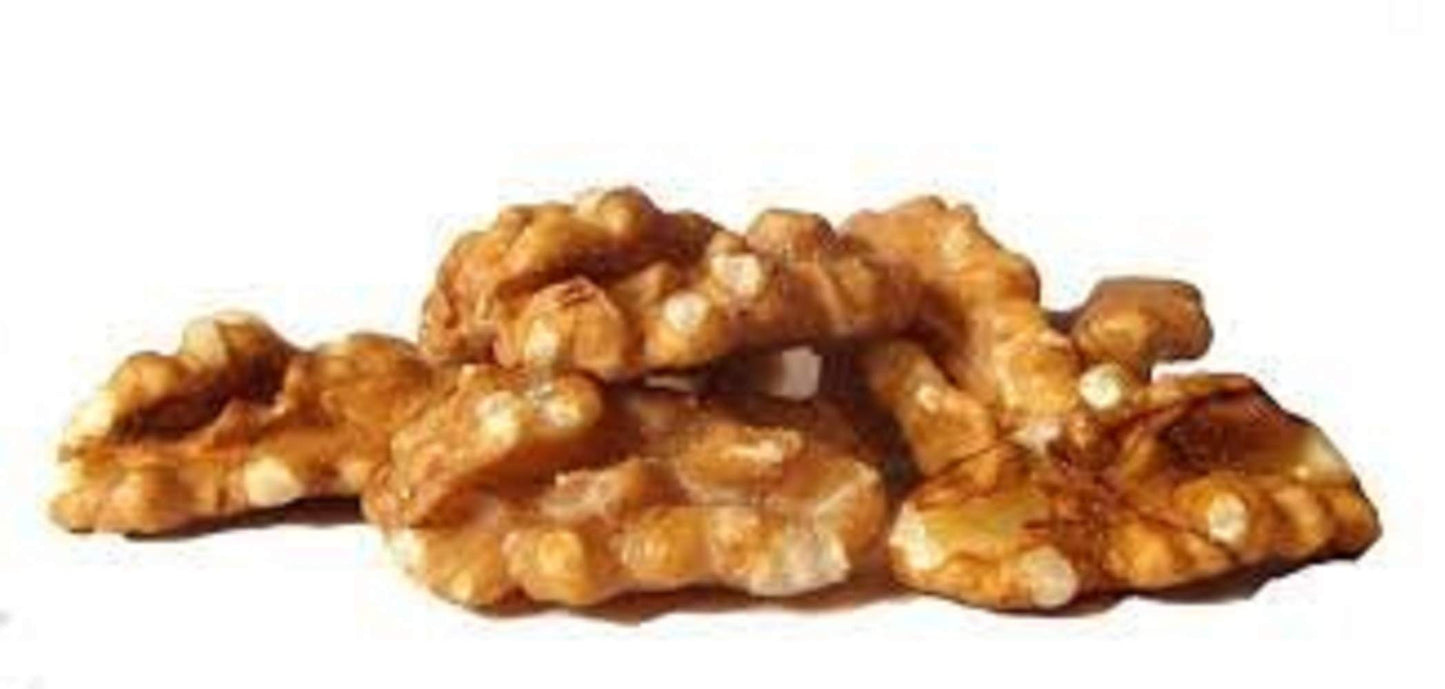 Farm Fresh Nuts Dry Roasted Unsalted Walnuts - Vegan, Keto Friendly, 1 Lb, Light Brown