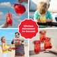 Tiesta Tea Peach Party Cold Brew Herbal Tea, Non-Caffeinated, 10 Pack, Makes 64 oz Per Bag, 2qt Pitcher Packs