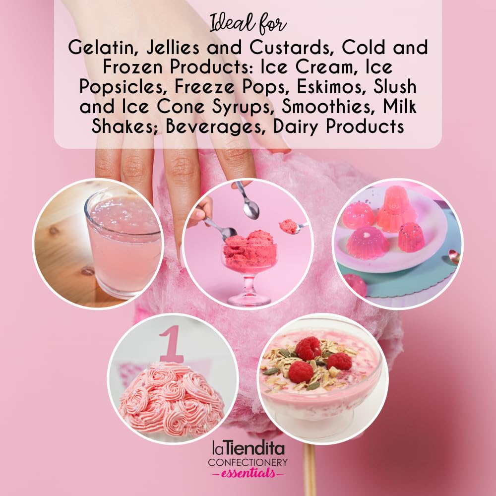 Deiman Artificial Food Flavoring Cotton Candy Essence (33.8 Fl Oz)