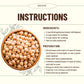 Mountain High Organics Certified Organic Dried Garbanzo Beans, Bulk, Non Gmo, Vegan, Sproutable Dried Chickpeas, Plant Based Pro