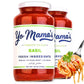 Yo Mamas Foods Keto Tomato Basil Pasta Sauce - No Sugar Added, Low Carb, Vegan - 1.56 lb (Pack of 2)
