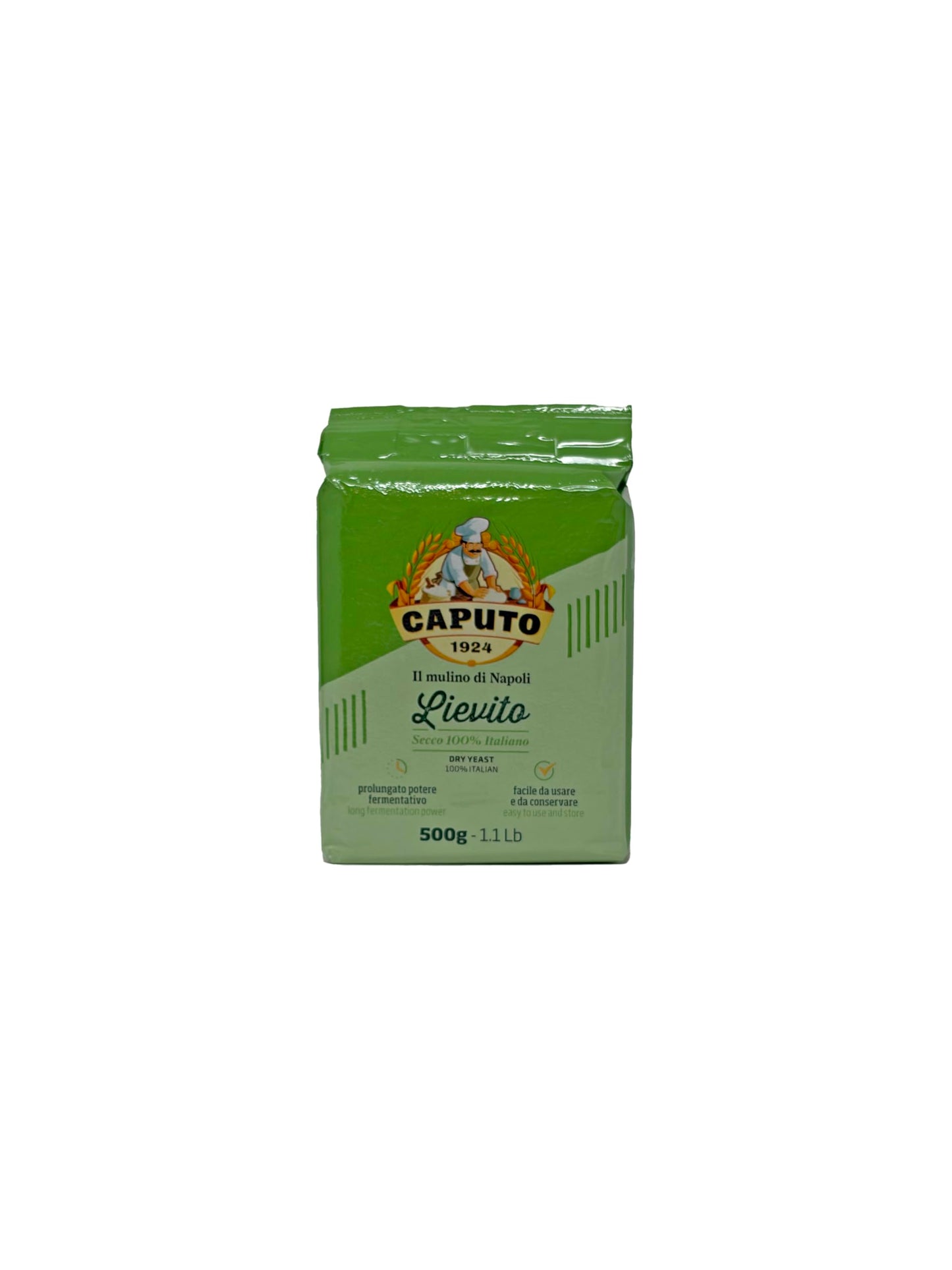 Antimo Caputo Lievito Active Dry Yeast 3.5 Ounce Can - Made in Italy - Perfect with 00 Flour - PACK OF 2