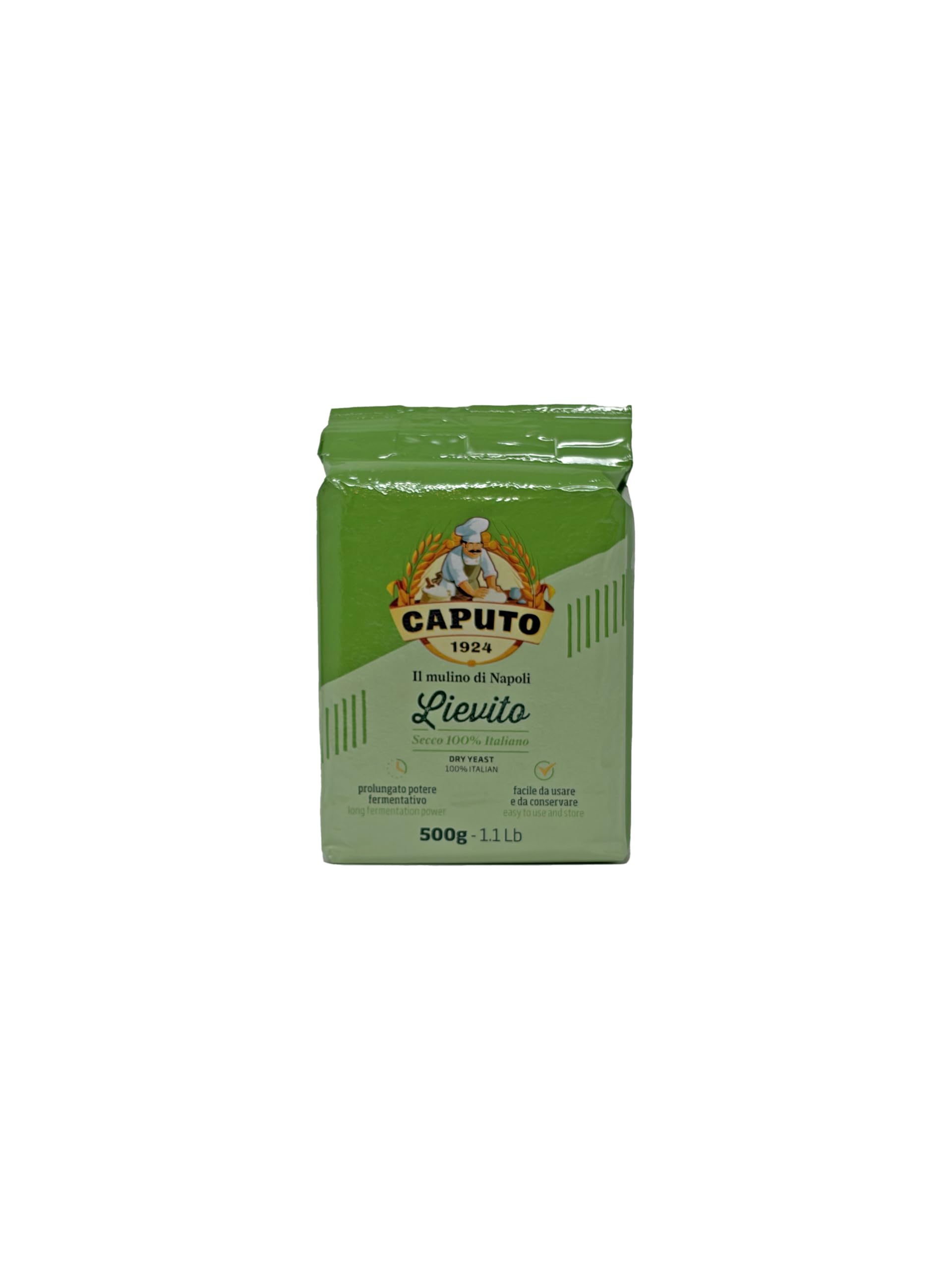 Antimo Caputo Lievito Active Dry Yeast 3.5 Ounce Can - Made in Italy - Perfect with 00 Flour - PACK OF 2