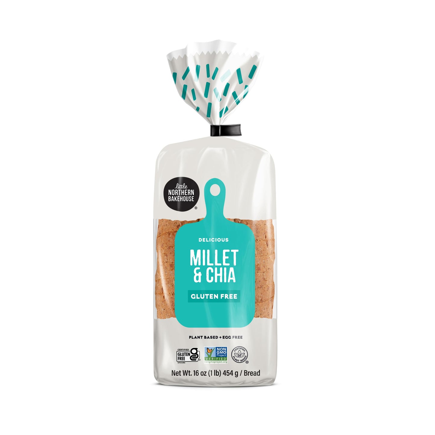 Little Northern Bakehouse Millet & Chia Gluten Free Bread, Non-Gmo And Allergy-Friendly Sliced Bread (4 Pack, 16 Oz. Each)