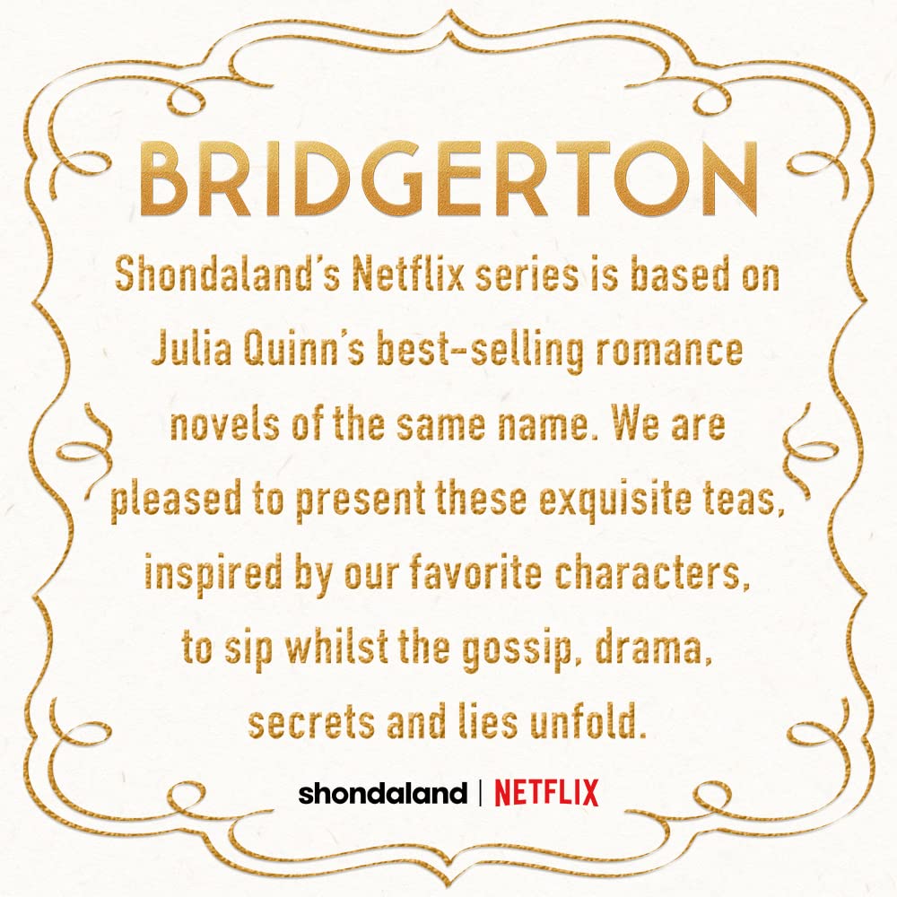 The Republic Of Tea - Bridgerton Queen'S Cake Vanilla Fruit Tea, 36 Tea Bags