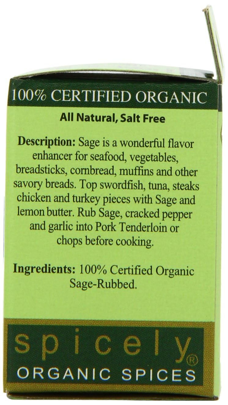 Organic Sage Rubbed (Compact (0.2 Oz))
