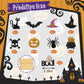 Halloween Cupcake Toppers, Halloween Bats Spider Boo Pumpkin Cake Topper, Halloween Cake Cupcake Picks Decorations For Halloween