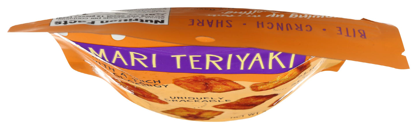 Sun Tropics Mochi Snack Bites, Tamari Teriyaki, 3.5 Oz (1 Pack), Gluten Free, No Msg Added, Dairy Free, Crunchy Snack