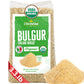 Organic Bulgur Wheat  3.3 lb  Italian Bulgur Wheat for Tabbouleh. ed  Coarse  Quick-cooking  Burghul  Product of Italy  LOro del Sud