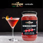 Nappi 1911 Maraschino Cherries without Stems, 14 oz, Product of Italy