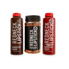 Redneck Lipstick BBQ Sampler, Smoky Sweet & Spicy Smooth, Hot & Spicy Barbecue Sauce and Irresistable Smoky Sweet & Spicy Season
