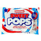 Tootsie Roll Patriotic USA Flag Charms, 15 Count, 9 oz. Bag, Red, White and Blue