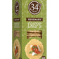 34 Degrees Rosemary Crisps | Light & Crunchy Thin  ers for Charcuterie, Cheese Boards & Entertaining, Single Pack (4.5oz)