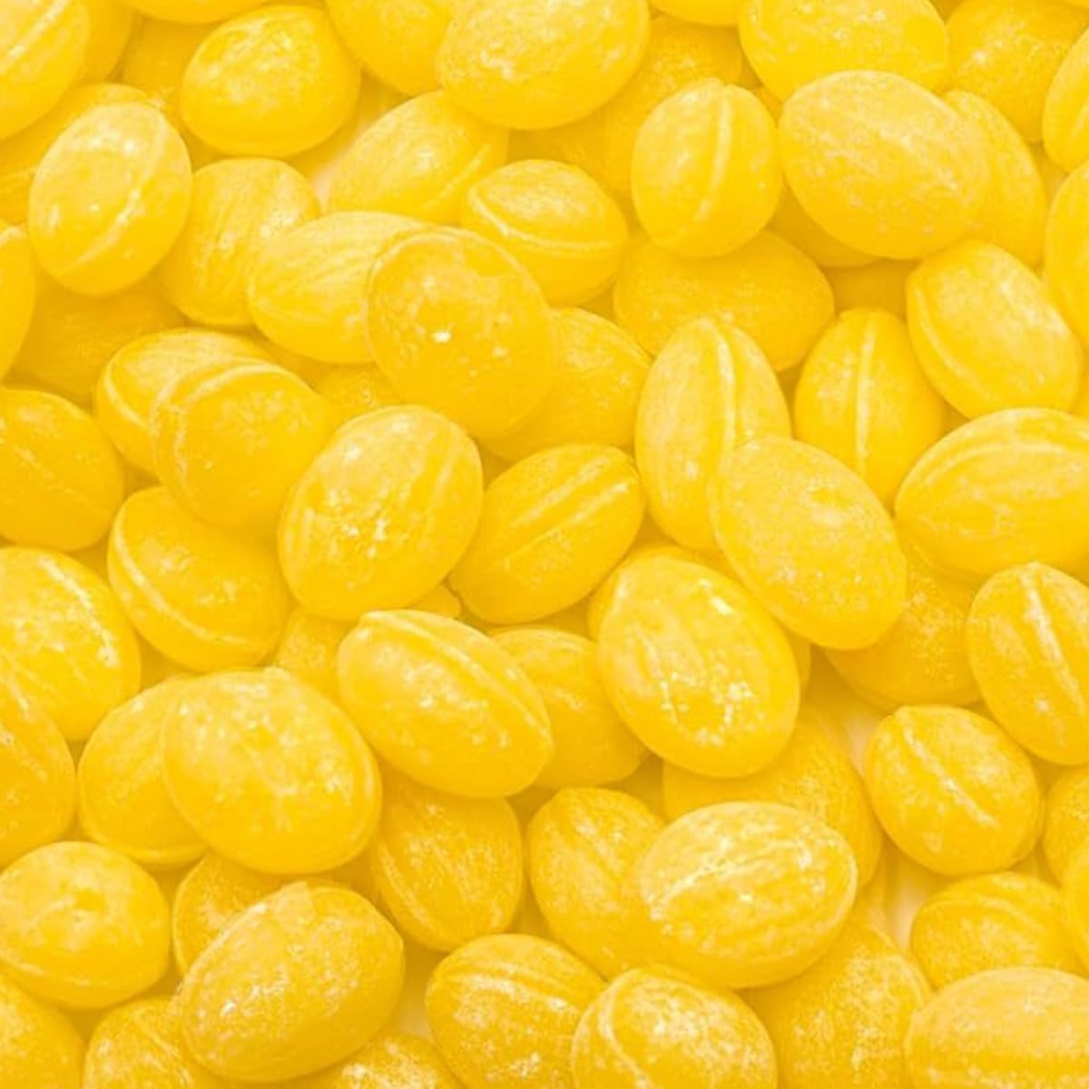 Lemon Drops Old Fashioned Sanded Hard Candy - 3 lb Resealable Bag - Ideal for Making Flavor-Infused Syrups, Candy Crumble Toppin