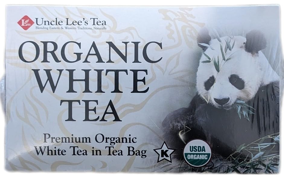 Uncle Lees Tea Organic White Tea, 40 Tea Bags, 2.26 oz, Model TH-UL0063