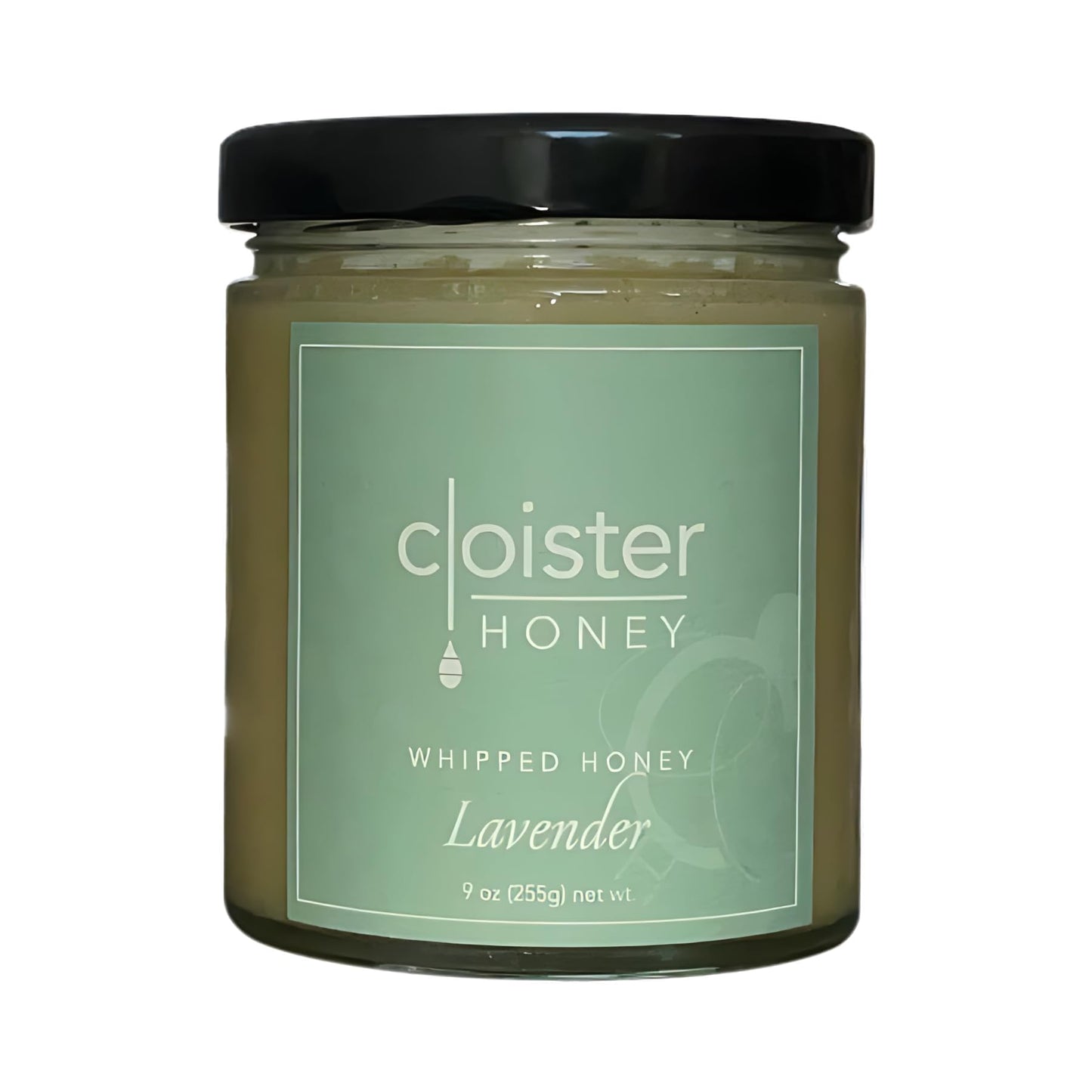 Cloister Honey Whipped Honey - Lavender (9 oz) | Hand Crafted | Raw Artisan Honey | 100% Pure, Raw & Unfiltered | All Natural | 