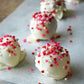 Heart Sprinkles Valentines Edible Sprinkle Mix 7 Ounces Red Pink White Heart Shapes Jimmies Perfect For Cake Decorations Baking