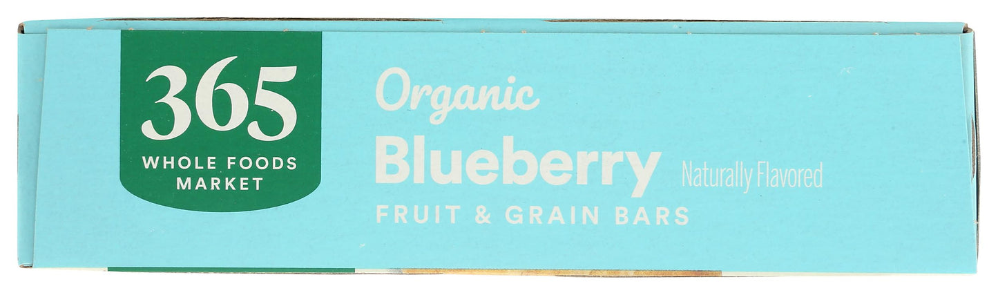 365 by Whole Foods Market Organic Blueberry Cereal Bar, 6 Count, 7.8 Ounce - Healthy Snack, Gluten-Free, On-the-Go Energy