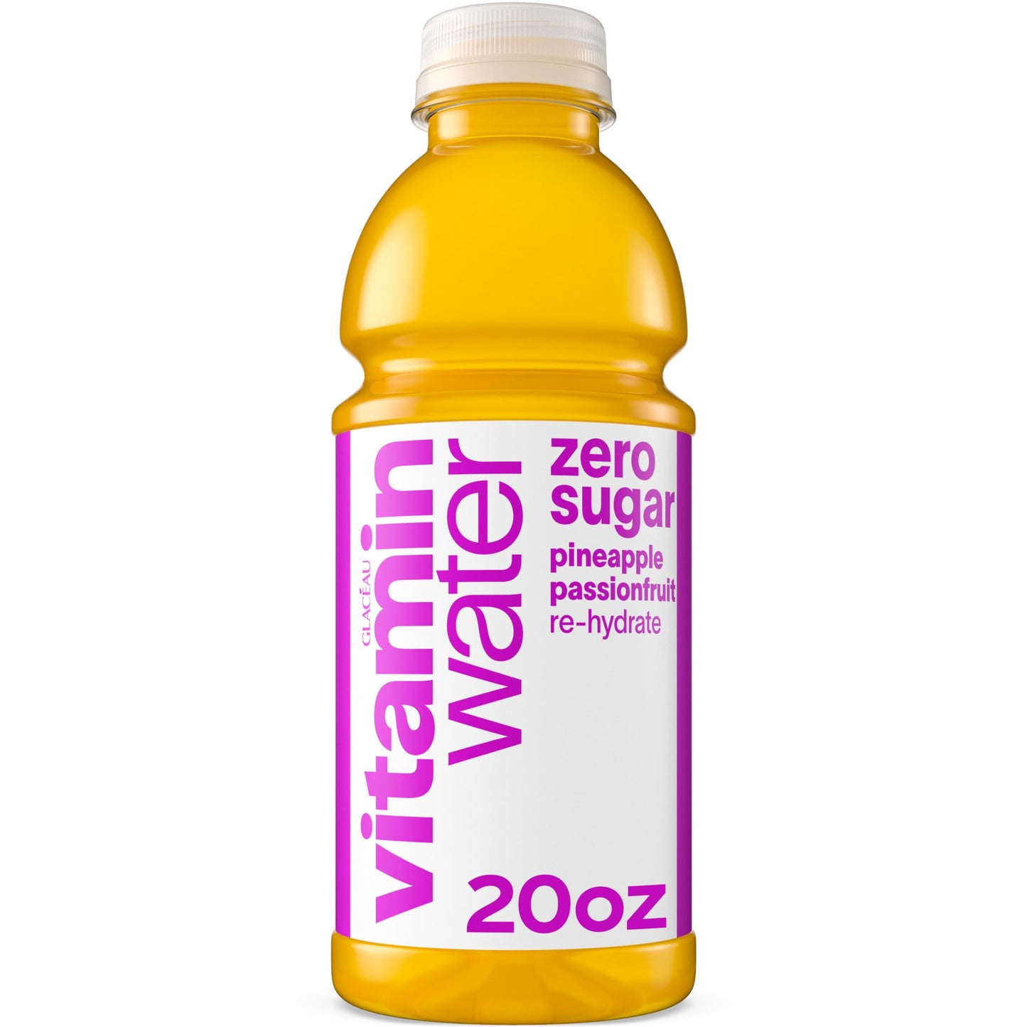 vitaminwater zero sugar re-hydrate pineapple passionfruit 20oz